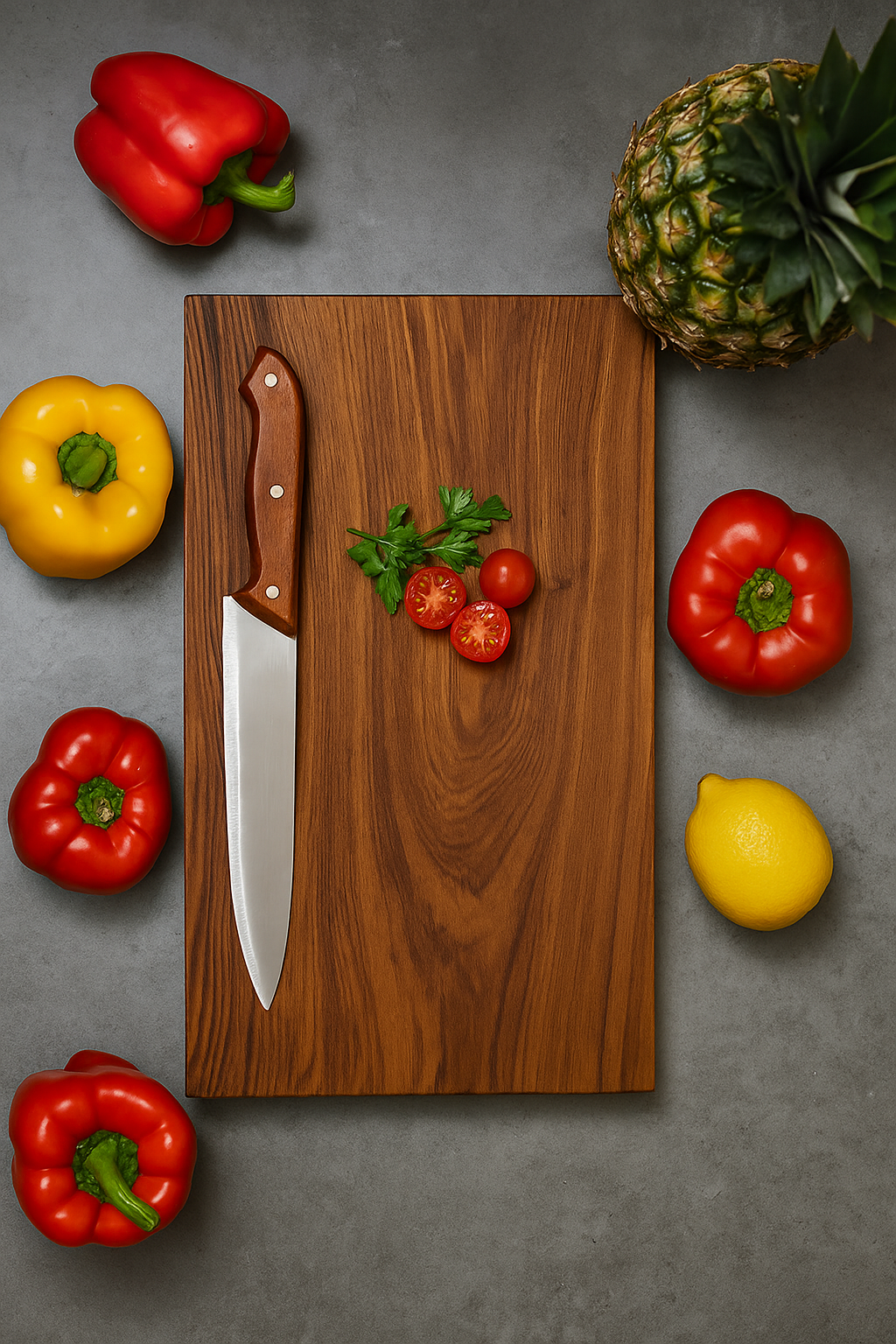 Luxe Medium (Teak Wood) Chopping Board