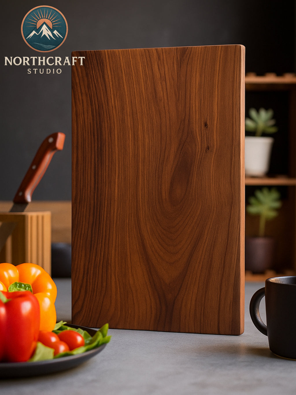 Luxe Medium (Teak Wood) Chopping Board