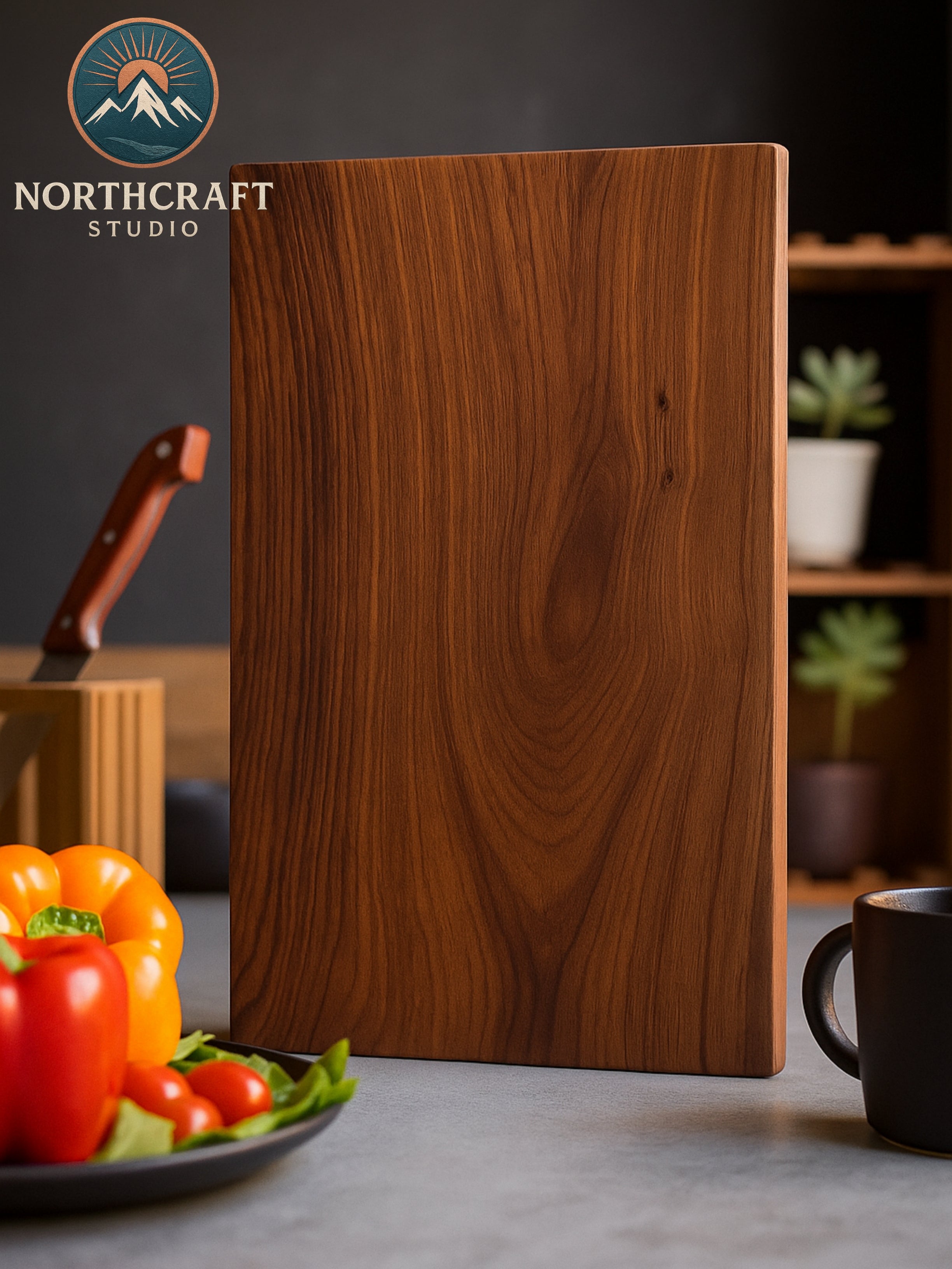 Luxe Medium (Teak Wood) Chopping Board