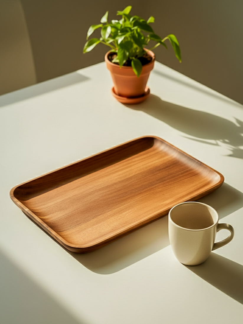 Premium Rectangular Serving Tray
